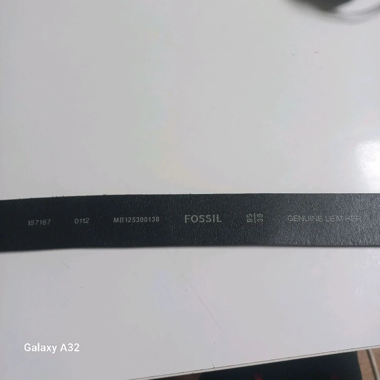 Fossil 가죽 벨트 38/95 black 이미지