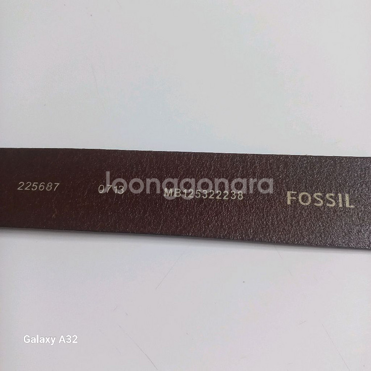 Fossil 가죽 벨트 38/95--2