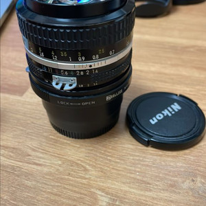 니코르 니콘 50mm 1.4 수동 빈티지 소니 아답터