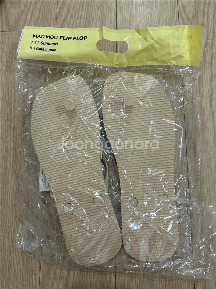 마크모크 쪼리 플리플랍 225 (36) 허니버터--4