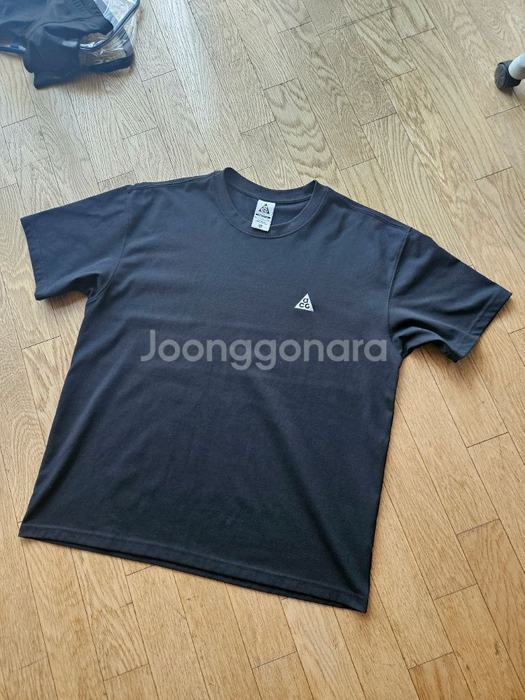 나이키 ACG LBR 티셔츠 블랙 반팔--0