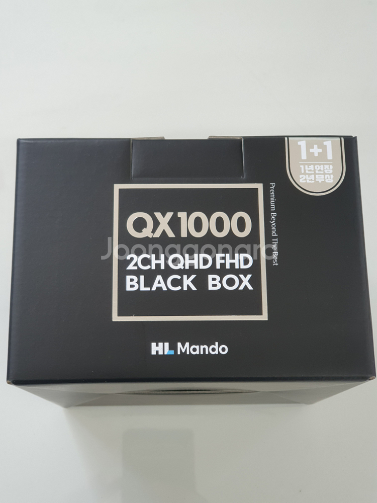 만도 QX1000 QHD 미개봉 새상품 블랙박스 판매--0