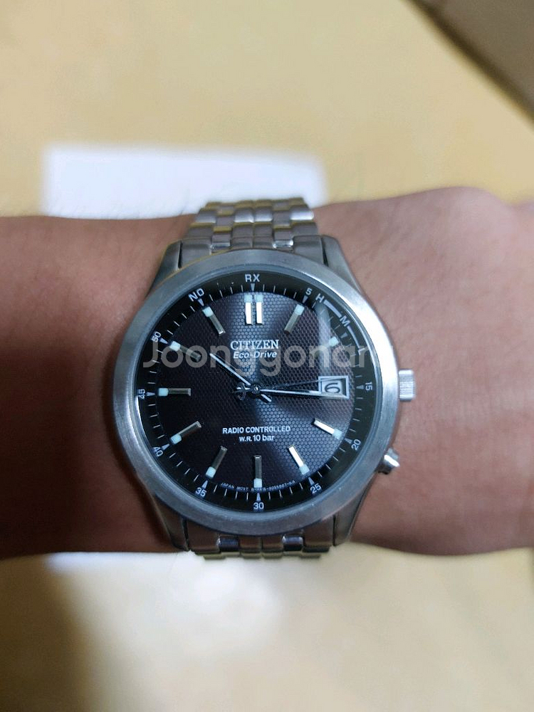 시티즌 전파수신 시계 케이스 36mm--0