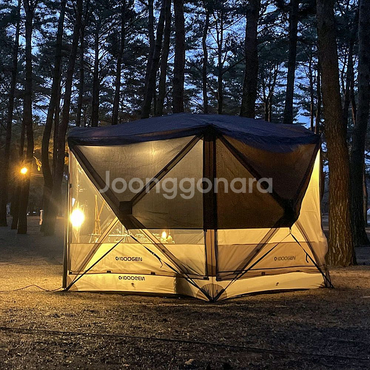 아이두젠 옥타곤 텐트및 플라이 포함--2