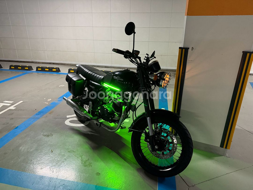 엘로이 팬텀 125cc 메뉴얼 바이크 오토바이--0