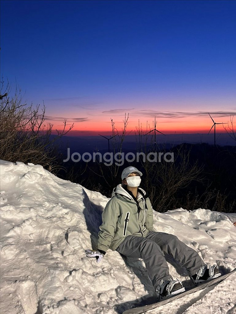 블렌트 스노우보드복 상의--2