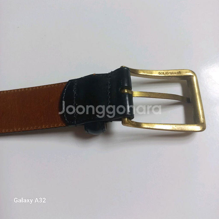 코치 가죽 벨트 38--1