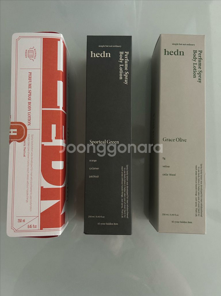 히든 hedn 퍼퓸 스프레이 바디 로션--0