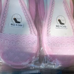 여성 레이스 끈덧신 10켤레 구두샌달로퍼