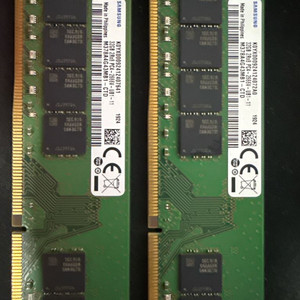 삼성 램카드 32g 2666v 2개 팔아요