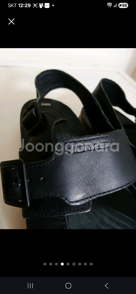 정가 12만+ 메렐 정품 스트랩샌들 단 29,000원--4