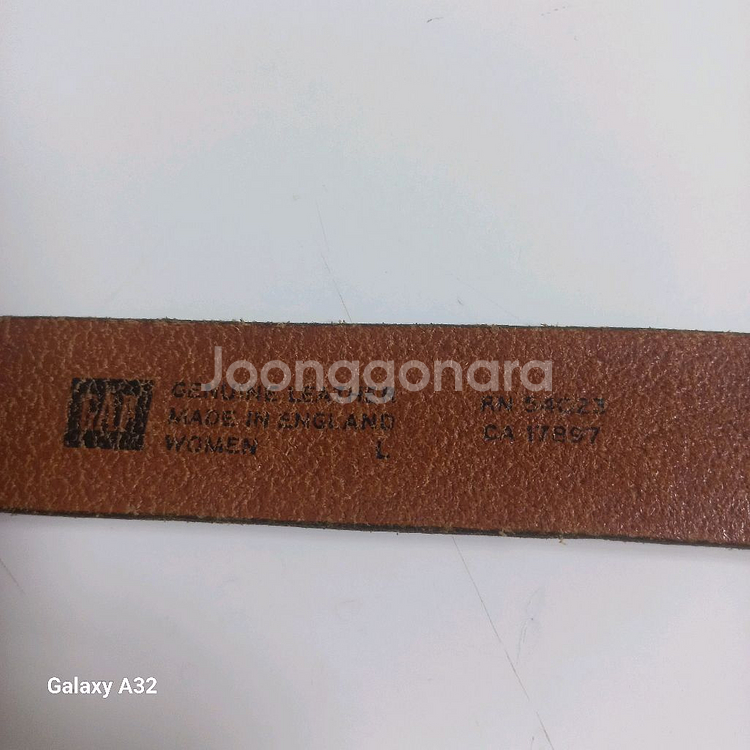 GAP 여성 가죽 벨트 L 34~36--2