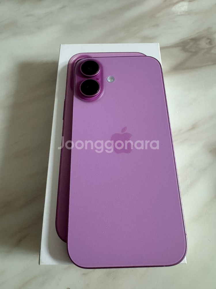 아이폰 16 핑크 256GB--5