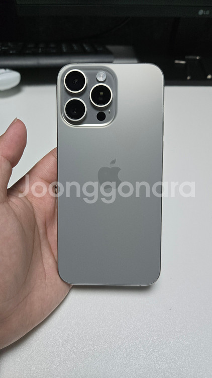 아이폰 15 Pro Max 내추럴 티타늄 256GB--0