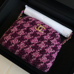 샤넬 하프문 트위드 미니백(새상품)