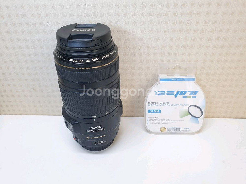 캐논 EF 70-300mm IS USM 망원렌즈--0