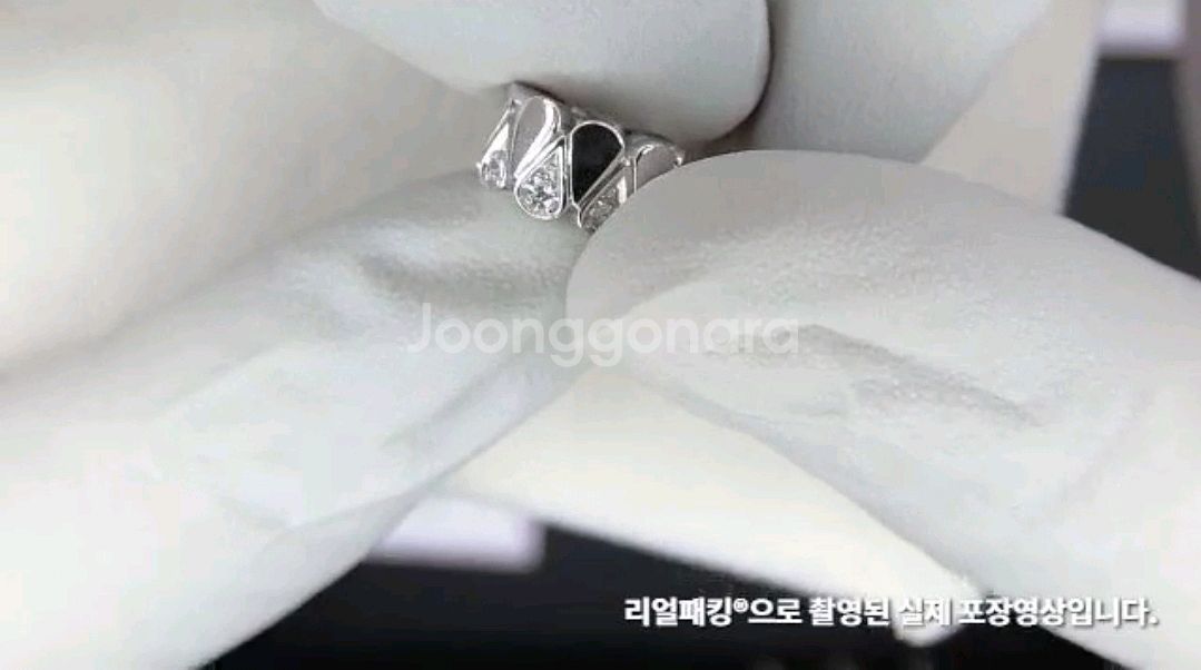 골든듀 듀이터널스 파베2 귀걸이 +파베 팬던트 2파베--6