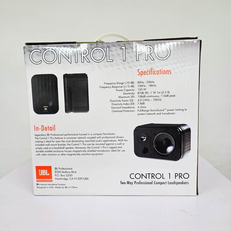 JBL Control 1 Pro 4.5인치 스피커 판매--3