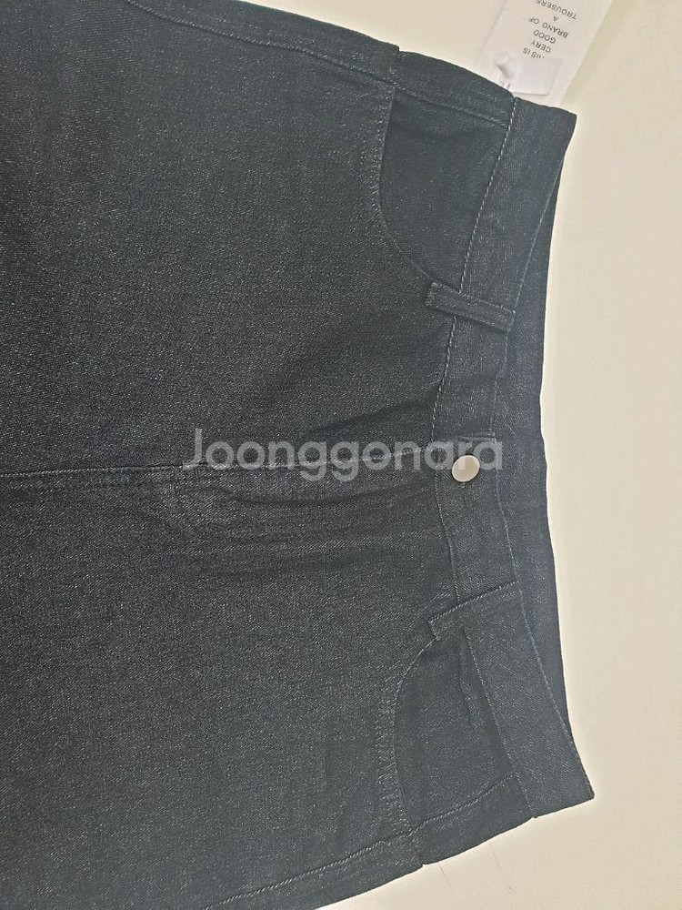 디자인 데님 프릴 플레어 빈티지 빅사이즈 여름 심플한--2