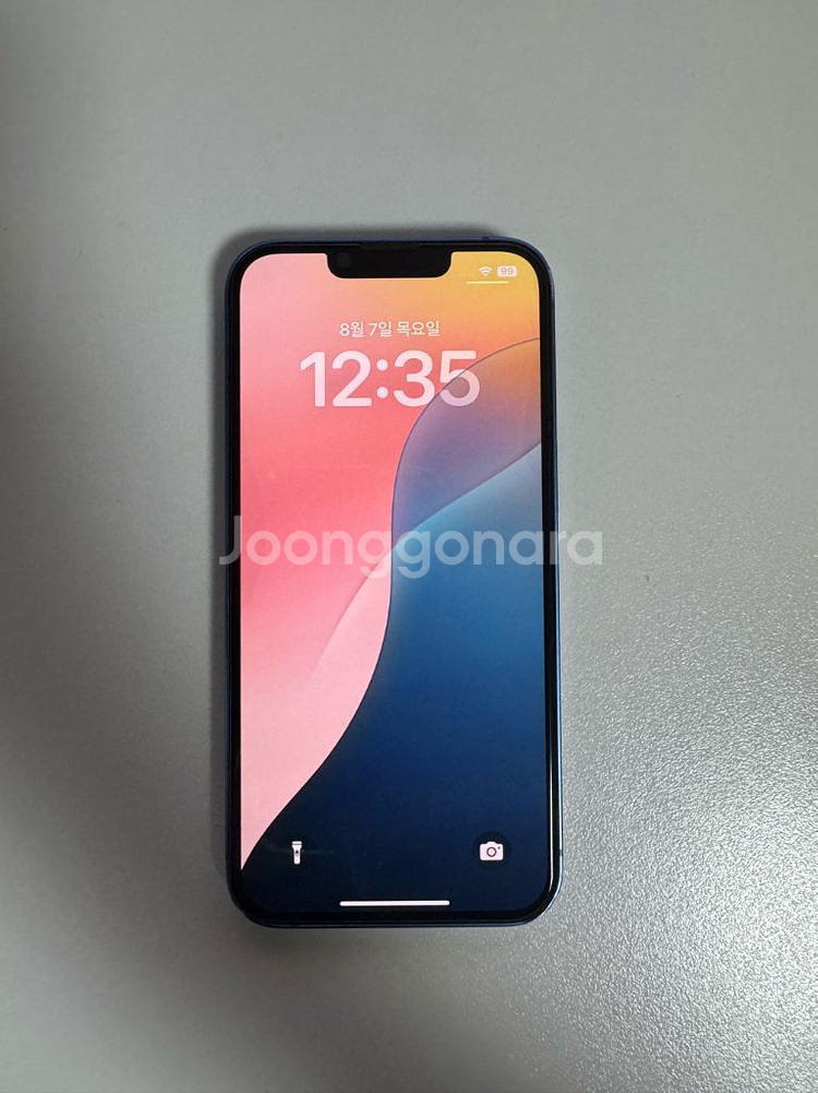 아이폰13 128 블루--0