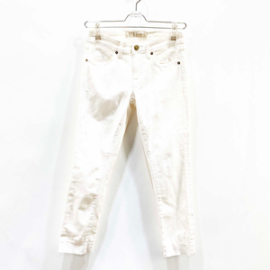 버버리 정품 여성화이트진 스키니 스판 25-26 진스센
