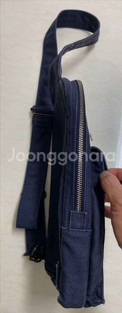 요시다 포터 스모키 블랙 슬링백--3