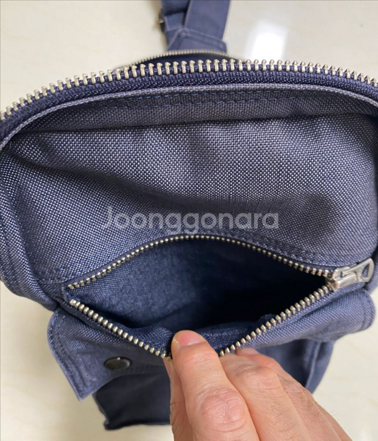 요시다 포터 스모키 블랙 슬링백--9