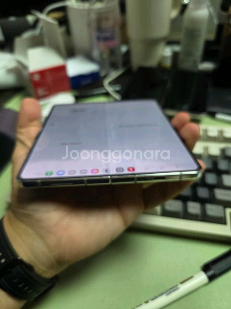 (3394)갤럭시z폴드5 512 판매--0