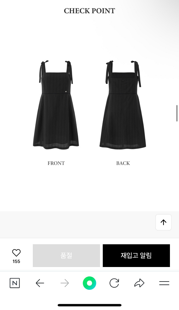 dpound 드파운드 ribbon dress 블랙M--2