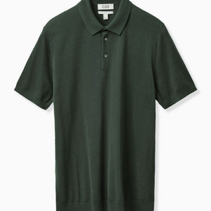 COS 쇼트 슬리브 니트 폴로 셔츠
