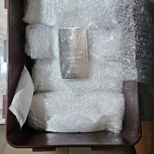 한국표준금거래소 실버바(10kg)패키지 판매합니다