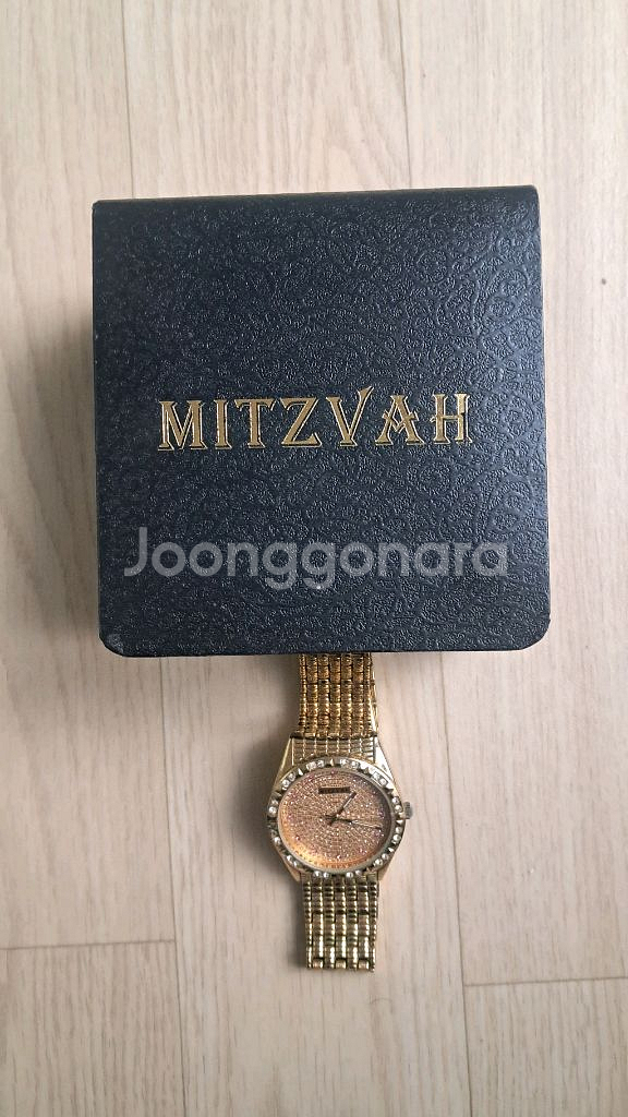 미츠바.새상품.소장가치.보석시계.--0