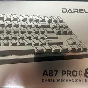 다얼유 a87 pro 8k 저소음머스타드축