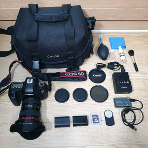 캐논 6D+17-40L 풀프레임 DSLR 카메라