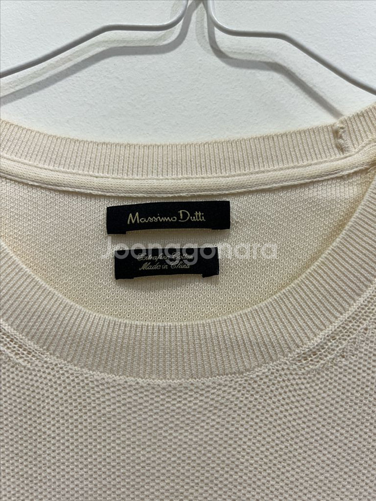 마시모두띠 남성 반팔 니트XL--1