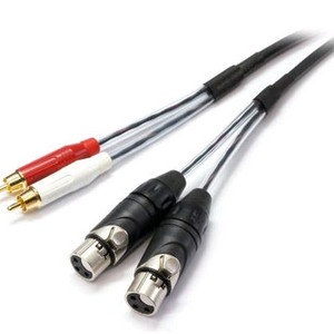 카나레 2채널 오디오케이블 RCA to XLR(암)