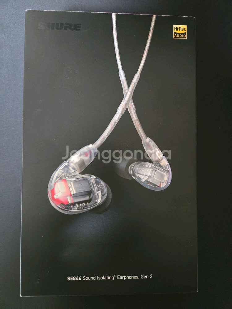 슈어 SE846 Gen2 클리어이어폰--0