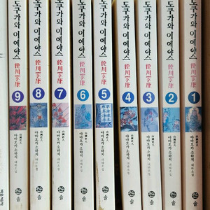 도쿠가와 이에야스 1부 대망, 1~9권