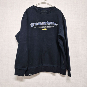 grooverhyme 네이비 맨투맨