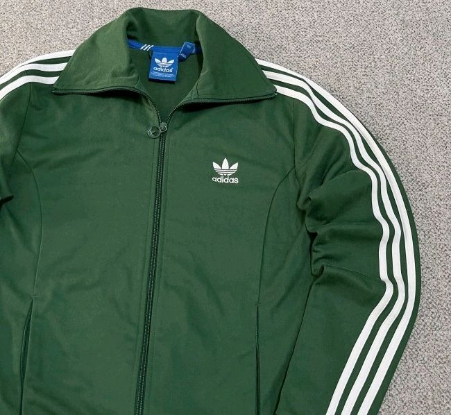 아디다스 초록 초흰 유로파 트랙탑 져지집업 90/S 이미지