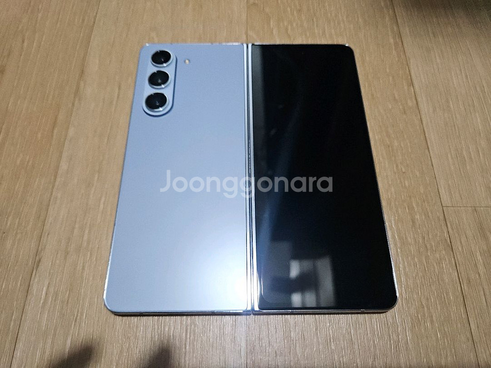 갤럭시Z폴드5 블루 512GB 센터 리퍼 올갈이 올수리--0