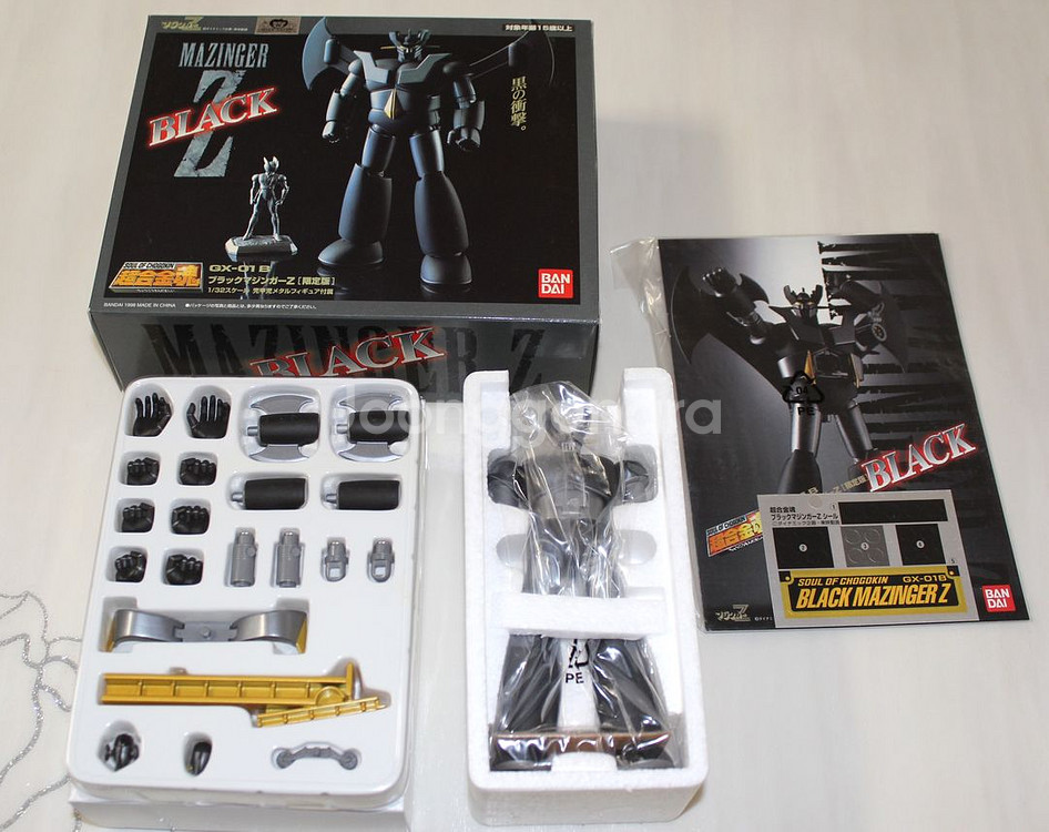 초합금 마징가 그레이트마징가 블랙 2종세트--1