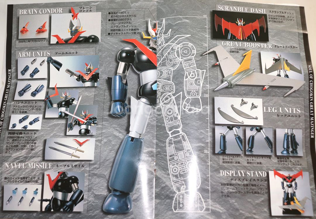 초합금 마징가 그레이트마징가 2종세트--9