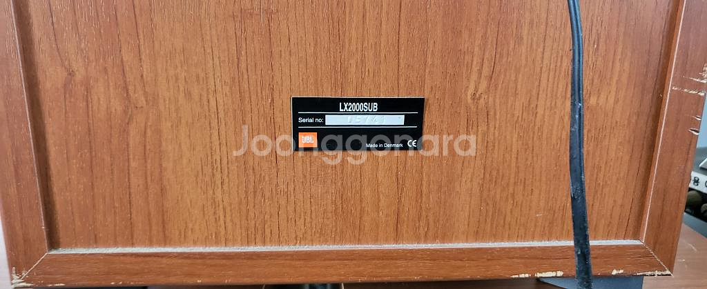 JBL LX2000시리즈 스피커 세트--5