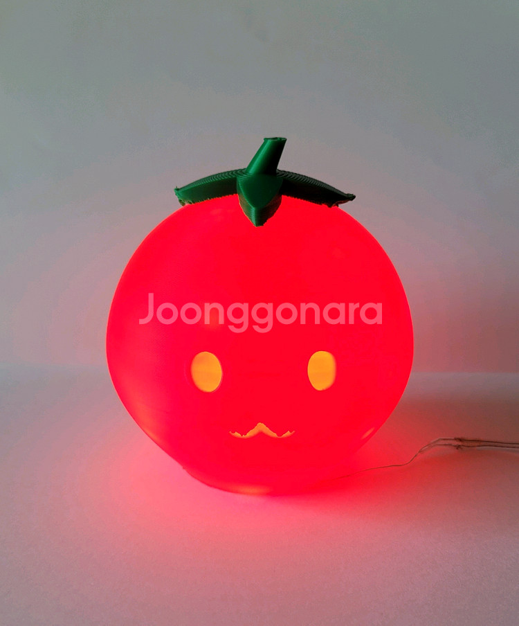 토마토 led 3d 램프 수면등 조명--1