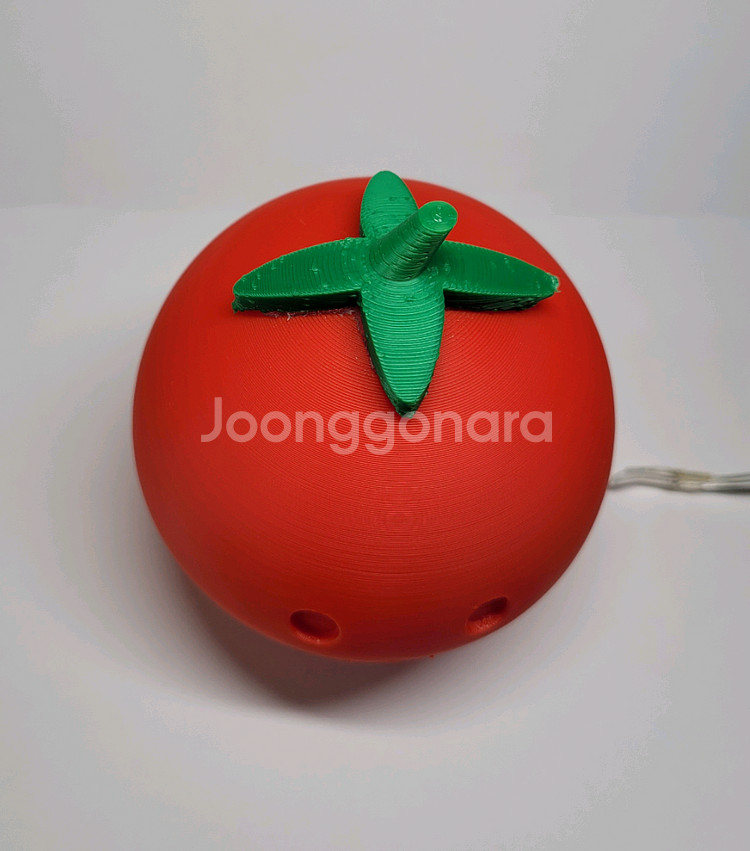 토마토 led 3d 램프 수면등 조명--7