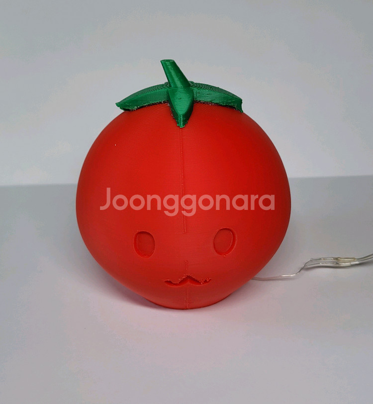 토마토 led 3d 램프 수면등 조명--6
