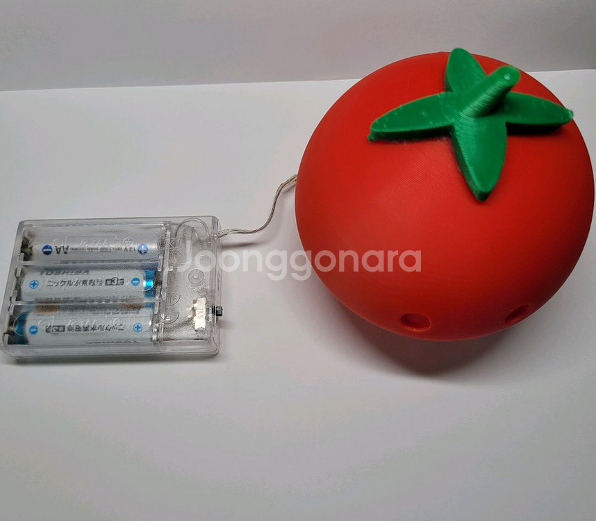 토마토 led 3d 램프 수면등 조명--8