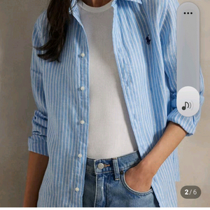랄프로렌폴로 스트라이프 린넨셔츠구해보아요