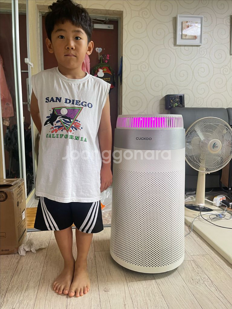 쿠쿠 인스퓨어 공기청정기 AC-w70m10fws 팝니다--0
